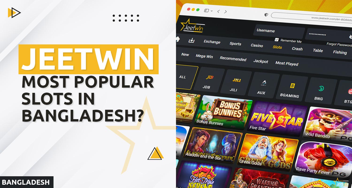 Review of the most popular slots on the Jeetwin Bangladesh platform