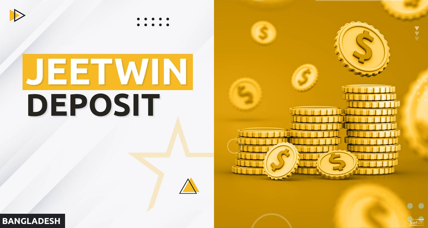Detailed instructions on methods for depositing funds on the JeetWin platform