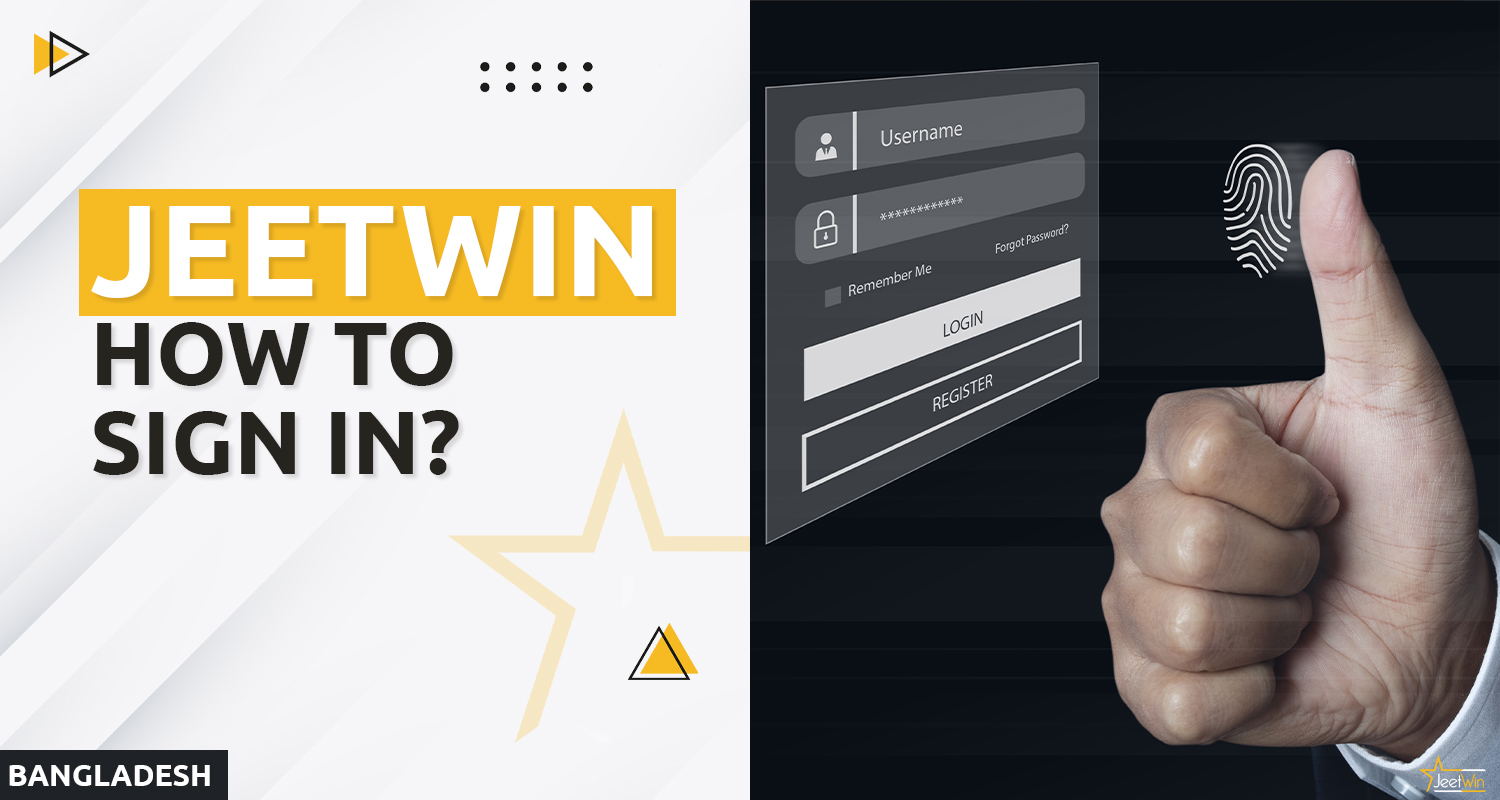 Instructions for logging in to your personal account at Jeetwin casino