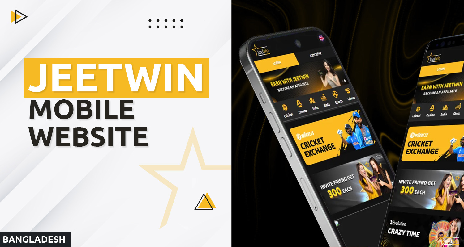 Mobile version of Jeetwin online casino Bangladesh