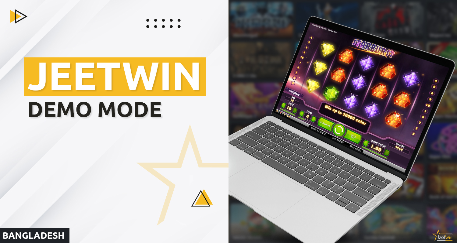 Demo mode for playing slots at Jeetwin