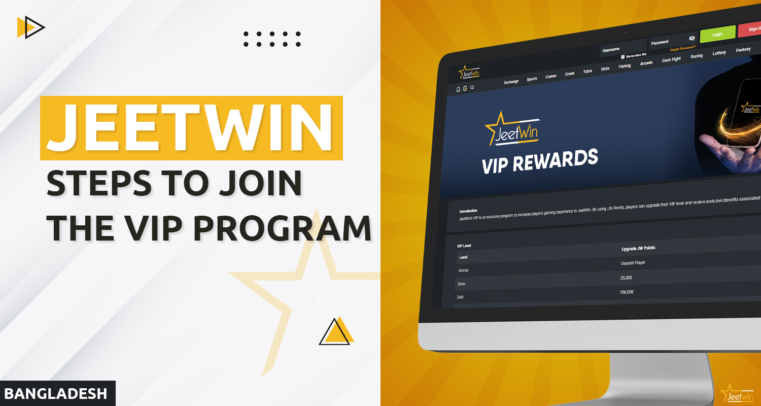 How to join Jeetwin Bangladesh VIP program