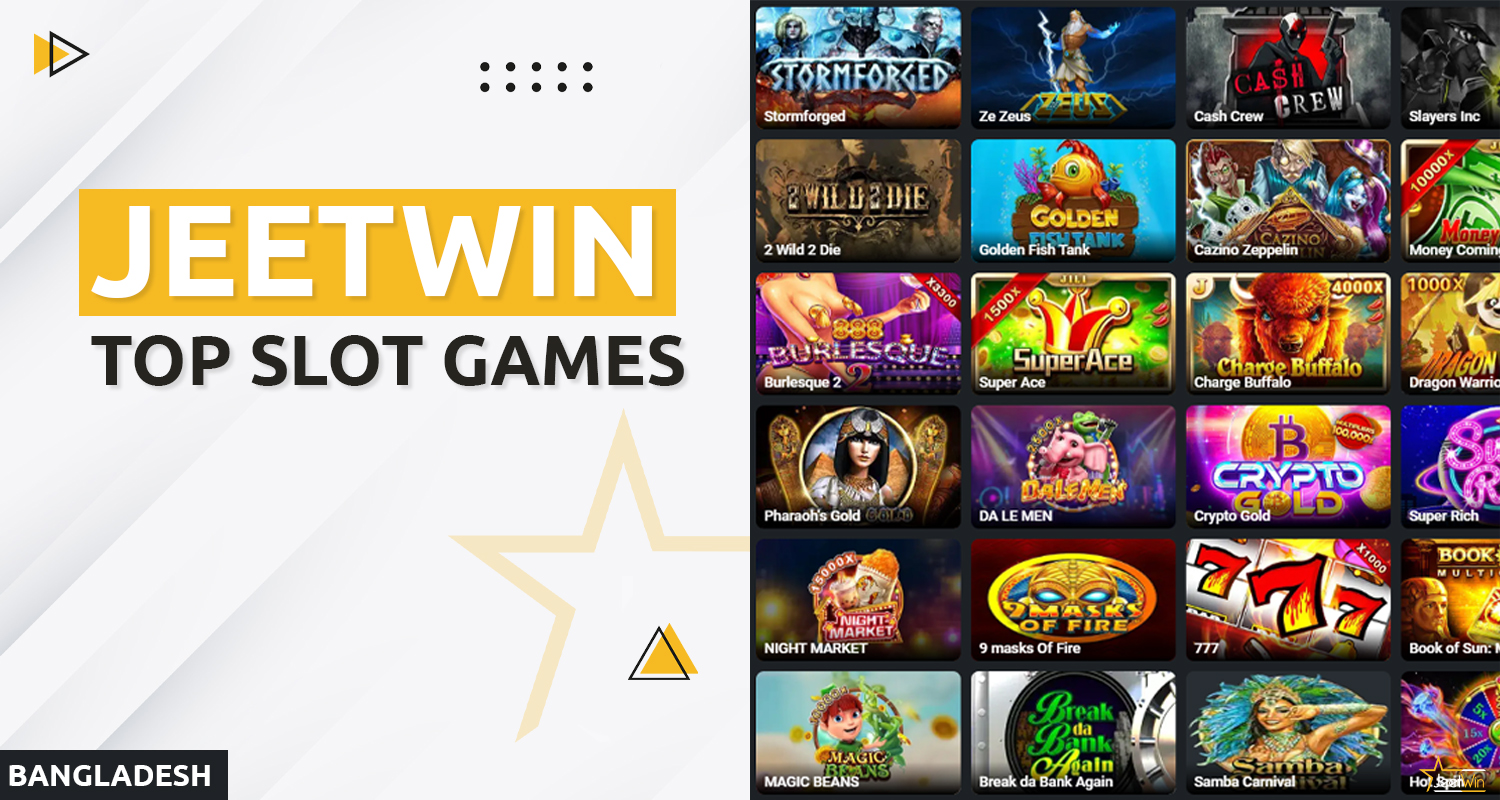 The most popular slots at Jeetwin online casino